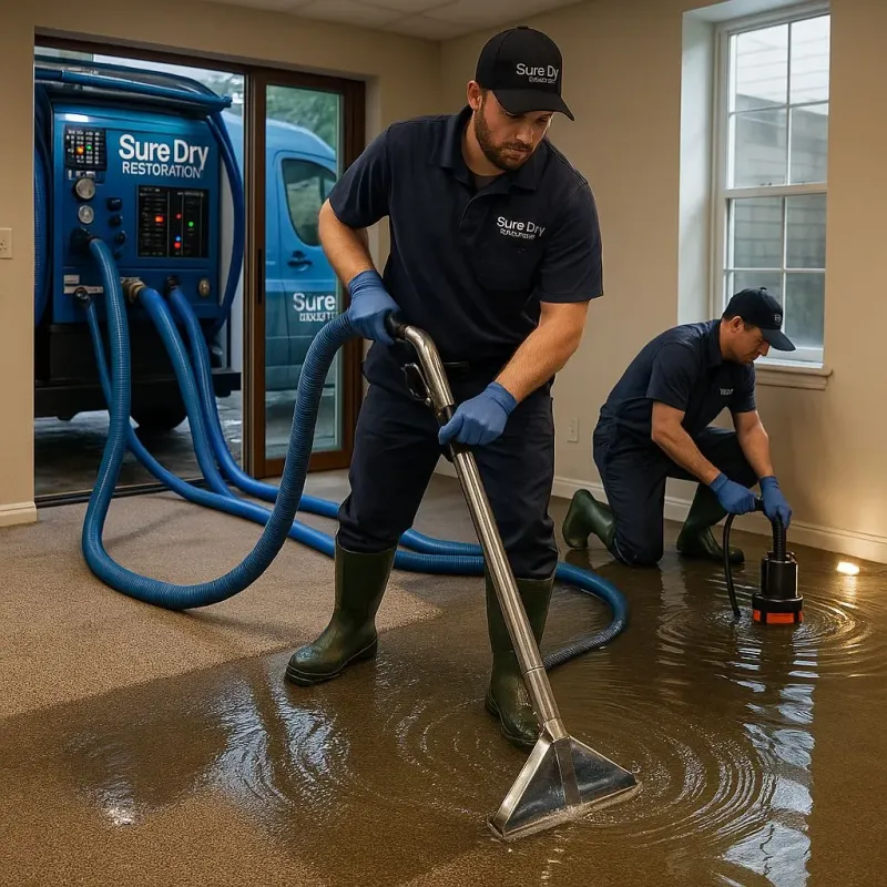 Water Extraction and Removal process in Portland, NY
